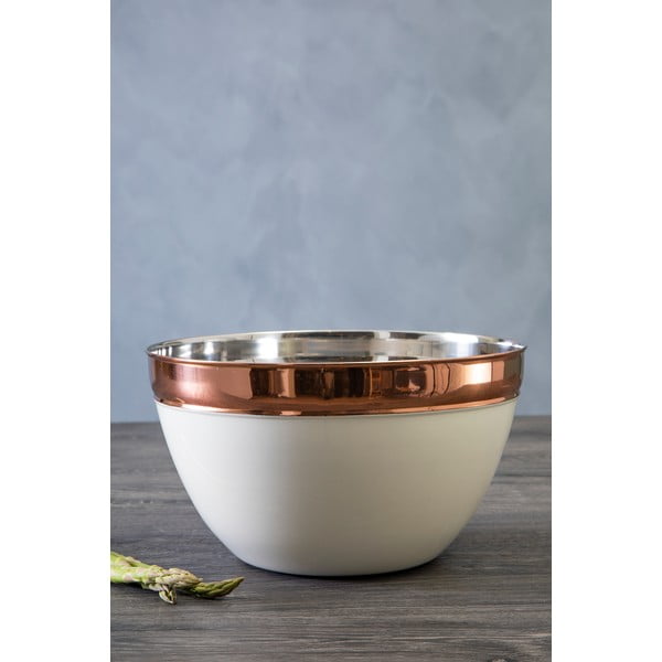 Iš nerūdijančio plieno dubuo vario spalvos/smėlio spalvos ø 26 cm Prescott – Premier Housewares-image-1