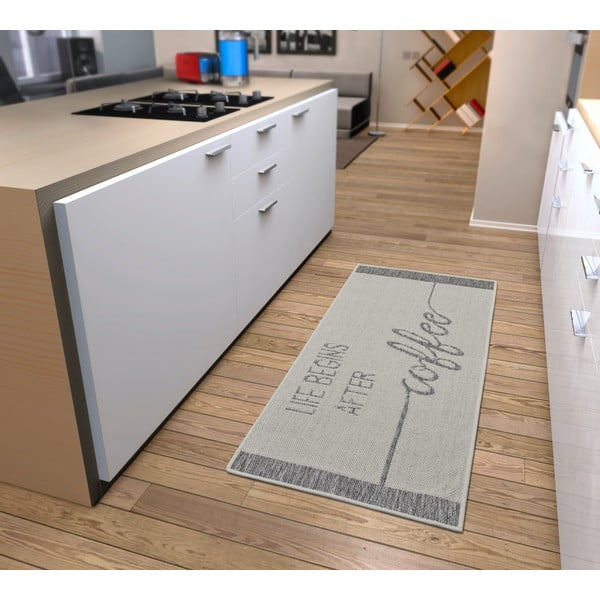 Kilimas pilkos spalvos 62x150 cm Cucina – Hanse Home-image-1