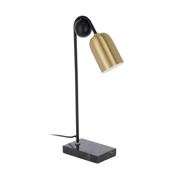 Stalinis šviestuvas juodos spalvos/auksinės spalvos (aukštis 60 cm) Natsumi – Kave Home