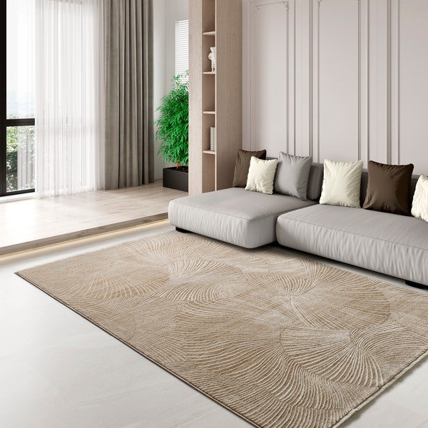 Smėlio spalvos kilimas 200x290 cm Ona – Universal-image-1
