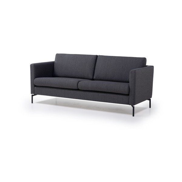 Tamsiai pilka trivietė sofa Scandic Vesta-image-4