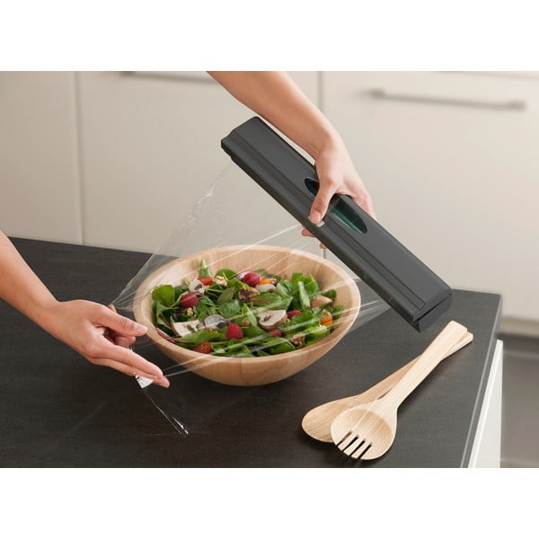 Iš plastiko virtuvinės folijos laikiklis pilkos spalvos – Wenko-image-1