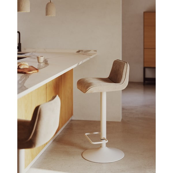 Baro taburėtės smėlio spalvos 2 vnt. 103 cm Zenda – Kave Home-image-1