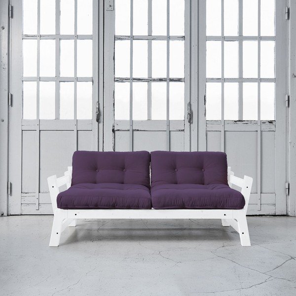 Sofa lova "Karup Step" balta/ violetinė-image-1