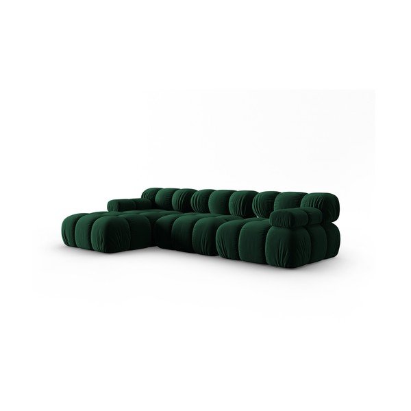 Sofa žalios spalvos iš velveto 285 cm Bellis – Micadoni Home-image-3