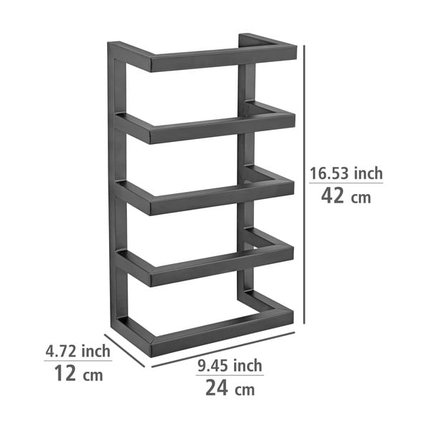 Sieninis plieninis rankšluosčių laikiklis Fondiro - Wenko-image-4