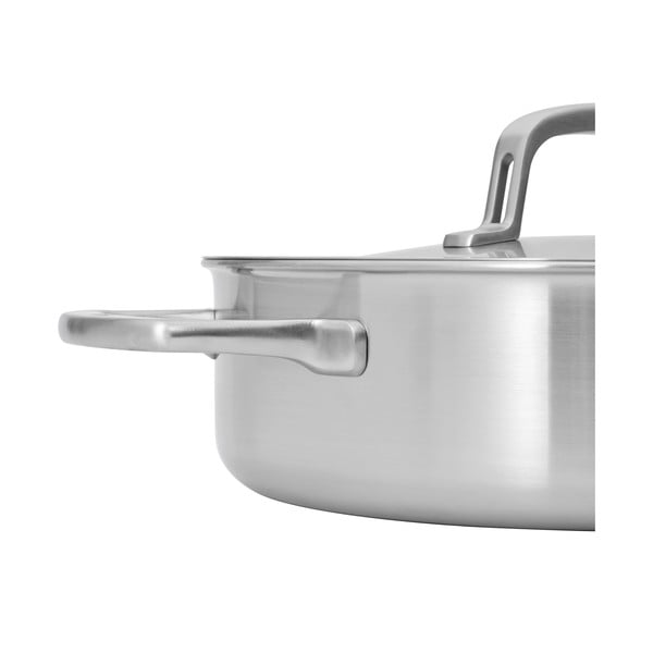 Keptuvė iš nerūdijančio plieno su dangčiu ø 28 cm tegame Lucca 3.0 – FABINI-image-4