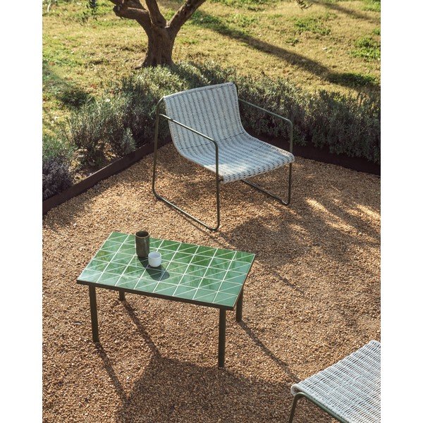 Iš keraminės plokštės sodo šoninis staliukas 51x81 cm Maurina – Kave Home-image-1