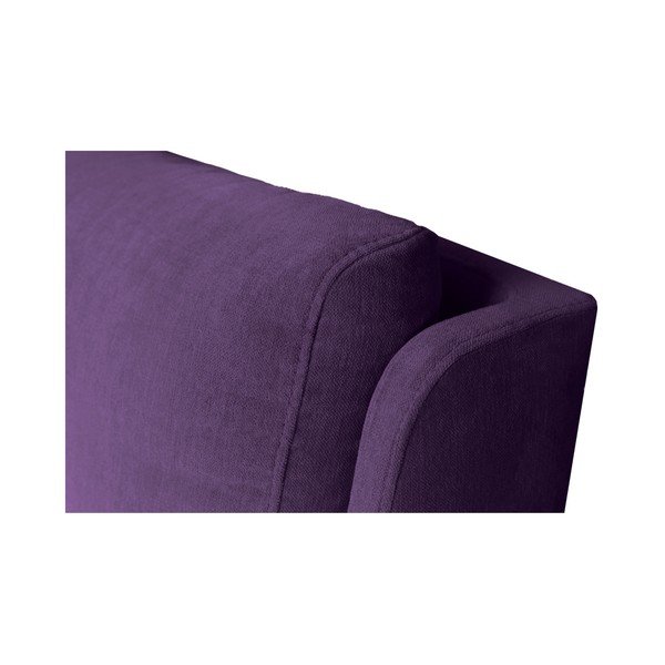 Violetinė dvigulė lova Mazzini Beds Vicky, 180 x 200 cm-image-2