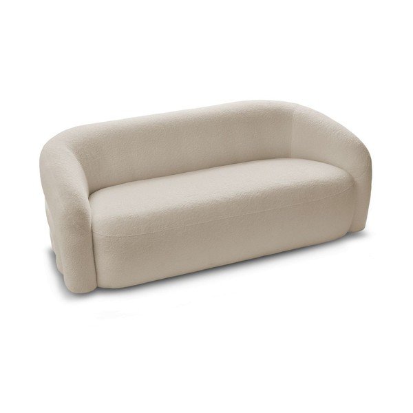 Smėlio spalvos sofa iš boucle 193 cm Elina – Bobochic Paris-image-3