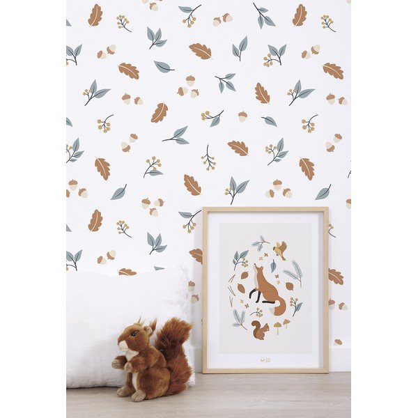 Vaikiški tapetai 10 m x 50 cm Autumnal Breeze – Lilipinso-image-2