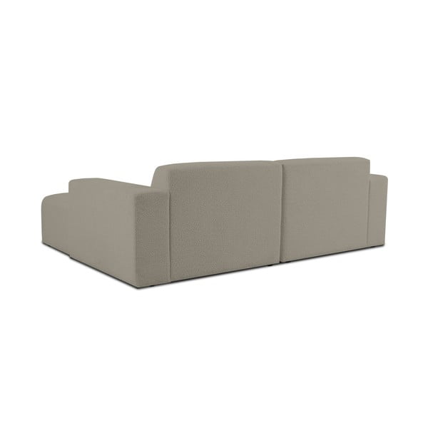Iš boucle kampinė sofa šviesiai rudos spalvos (su dešiniuoju kampu) Roxy – Scandic-image-2