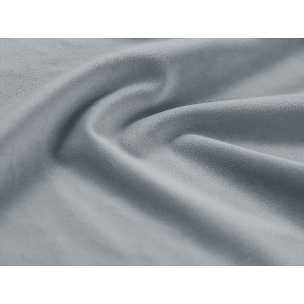 Šviesiai mėlynos spalvos iš velveto taburetė Kyoto – Cosmopolitan Design-image-4