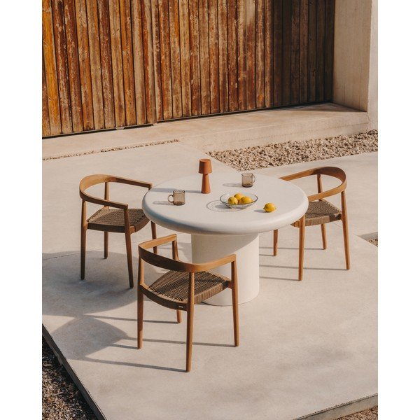 Apvalios formos sodo valgomojo stalas ø 140 cm Addaia – Kave Home-image-1