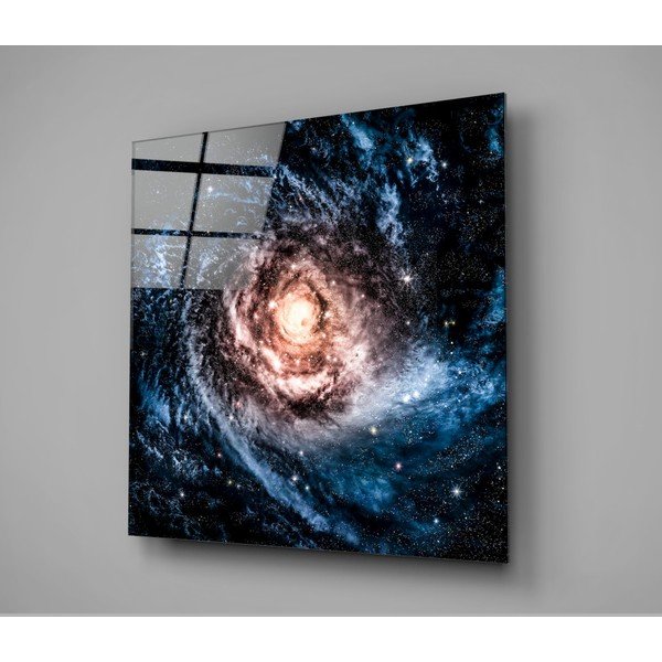 Paveikslas ant stiklo Insigne Lagoon Infinity, 40 x 40 cm-image-3