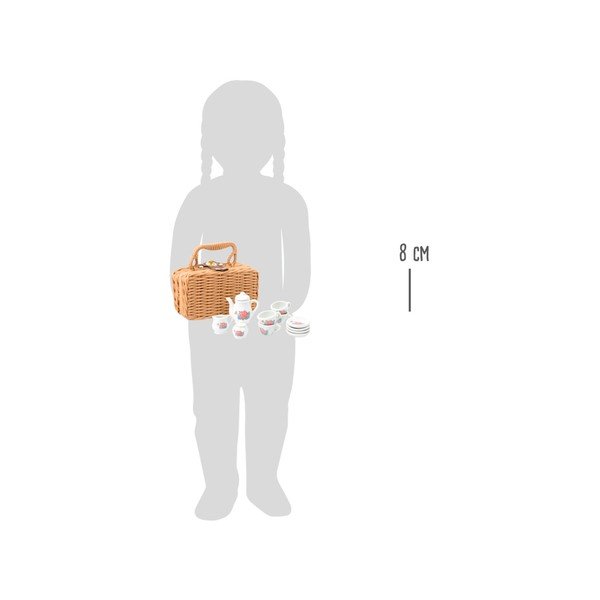 14 dalių vaikiško porceliano rinkinys su dėklu "Legler Coffee-image-2