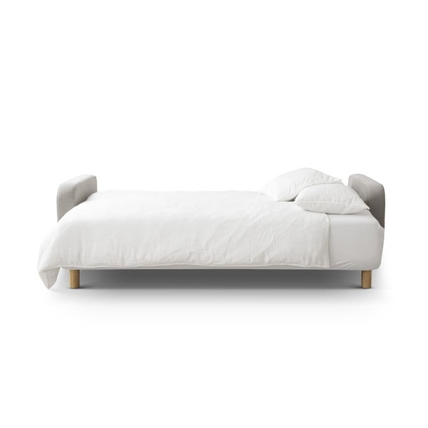 Smėlio spalvos sulankstoma/su sandėliavimo vieta sofa 231 cm Elen – Micadoni -image-3