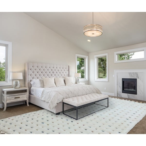 Smėlio spalvos kilimas Asiatic Carpets Dotty Multi, 80 x 150 cm-image-3