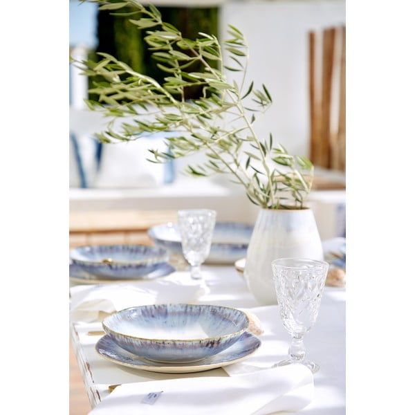 Mėlyna akmens masės lėkštė Costa Nova Brisa, ⌀ 20 cm-image-2