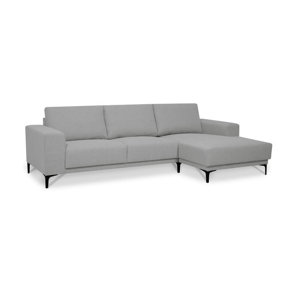 Kampinė sofa pilkos spalvos (su dešiniuoju kampu) Chile – Scandic-image-2