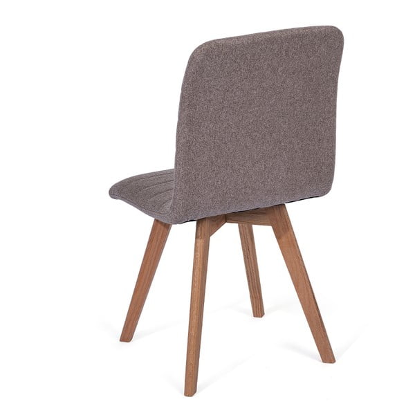 Pilkos / smėlio spalvos valgomojo kėdės, 2 vnt., Veva - Bonami Selection-image-3