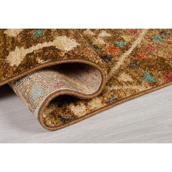 Tamsiai rudas kilimas Flair Rugs Odine, 160 x 230 cm-image-3