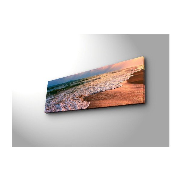Apšviestas paveikslas Wallity Beach, 90 x 30 cm-image-2