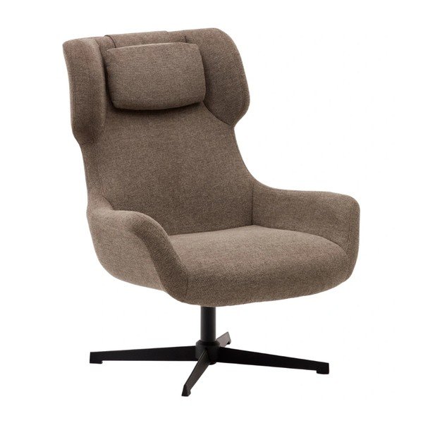 Krėslas rudos spalvos Zalina – Kave Home