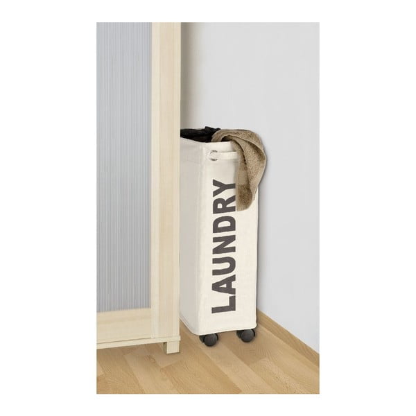 Smėlio spalvos skalbinių krepšys Wenko Corno, 44,4 l-image-2