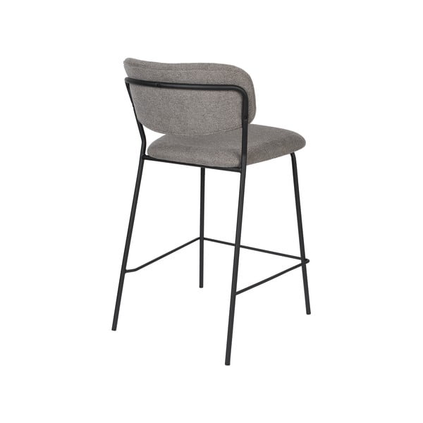 Pilkos baro kėdės komplekte 2 vnt 89 cm Jolien – White Label-image-4