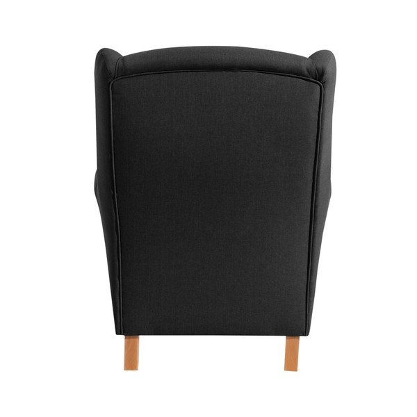 Juodas fotelis Max Winzer Lorris Black-image-3