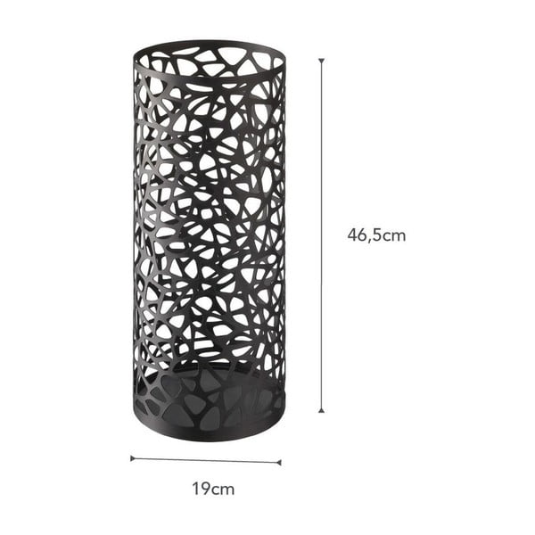 Juodas skėčių stovas YAMAZAKI Nest-image-2