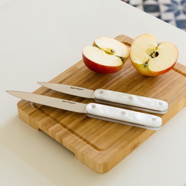 Daržovių  peilių rinkiniai 2 vnt. su nerūdijančio plieno ašmenimis Chop – Salt&Pepper-image-1