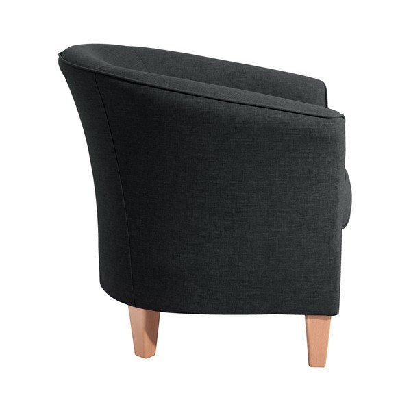 Juodas fotelis Max Winzer Livia Black-image-2