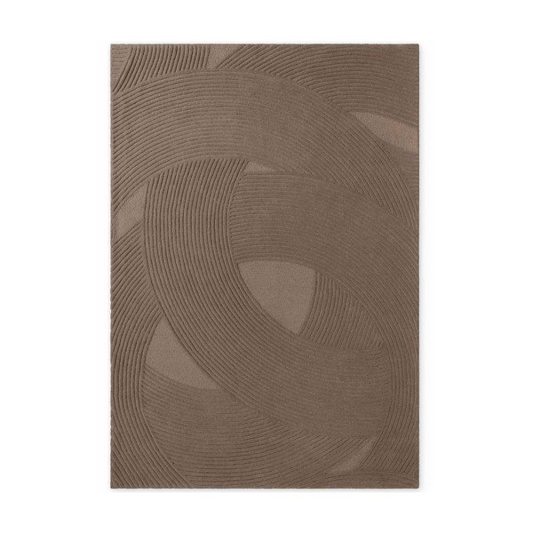 Rudos spalvos iš vilnos kilimas 160x230 cm Kensington Victoria – Ted Baker