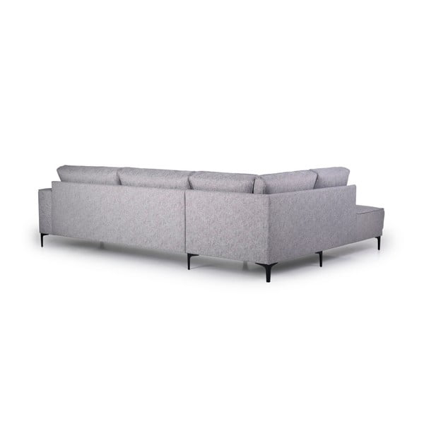 Kampinė sofa šviesiai pilkos spalvos (su kairiuoju kampu) Copenhagen – Scandic-image-2