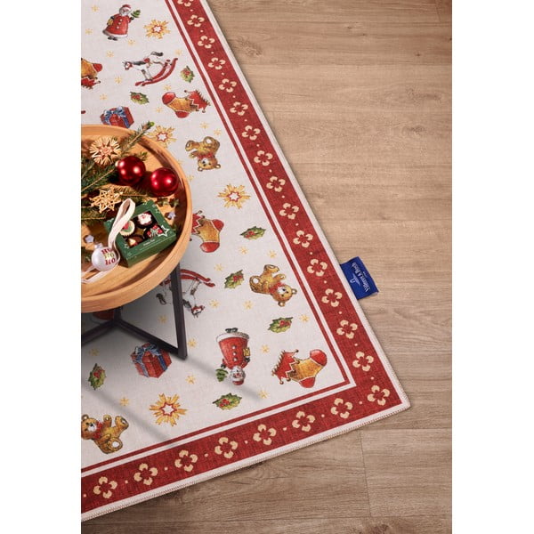 Kilimas raudonos spalvos su Kalėdų motyvu 160x230 cm Red Christmas – Villeroy&Boch-image-2