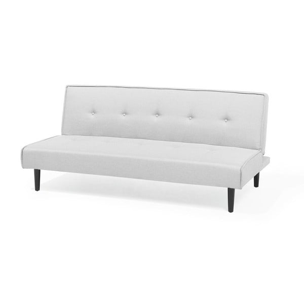 Šviesiai pilka sofa-lova "Monobeli Tresha