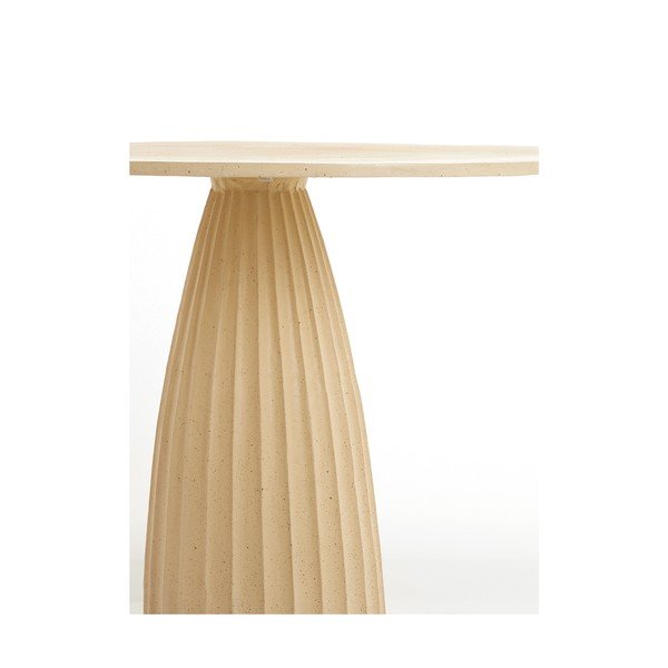 Iš metalo apvalios formos valgomojo stalas ø 120 cm Veglia – Light & Living-image-1