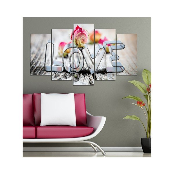 Insigne Margo kelių dalių paveikslas, 102 x 60 cm-image-1