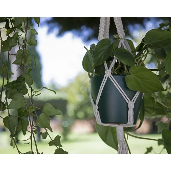 Iš tekstilės grandinėlė gėlių vazonams ø 10 cm (aukštis 120 cm) Macramé – Artevasi-image-1