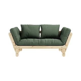 Išlankstoma sofa Karup Design Beat Natural Clear/Olive Green