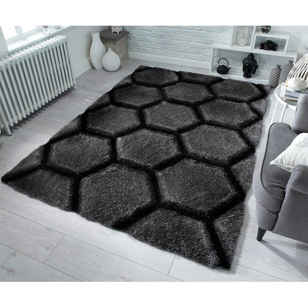 Kilimų kilimai "Flair Rugs Verge Honeycomb", 80 x 150 cm-image-4