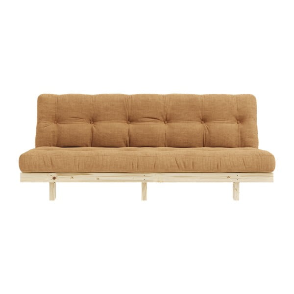Rudos spalvos sofa lova 190 cm Lean - Karup Design