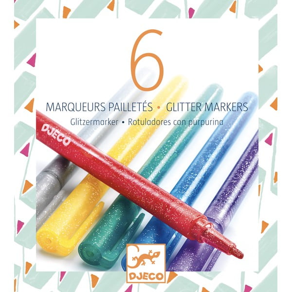 6 Djeco blizgių žymeklių rinkinys-image-1