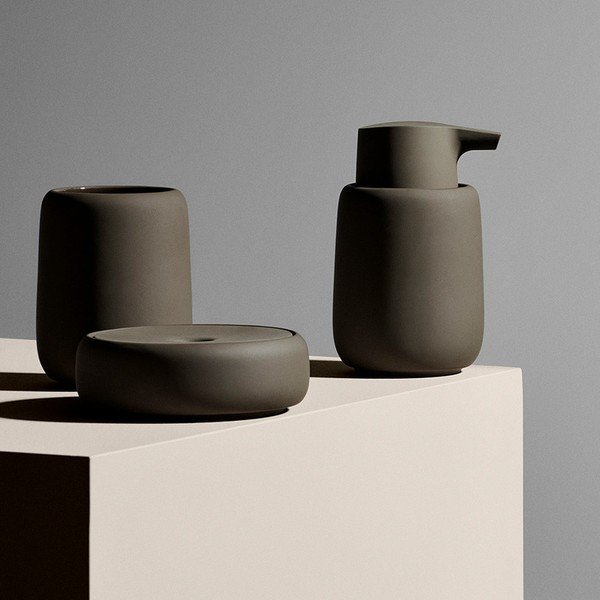 Rudos spalvos muilo dozatorius Blomus Sono, 250 ml-image-1