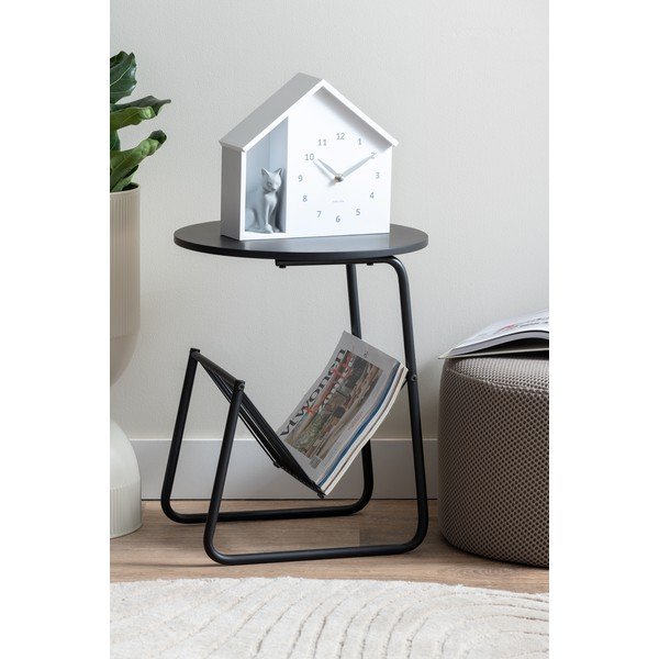 Iš metalo apvalios formos šoninis stalas ø 40 cm Riqueza Revista – Leitmotiv-image-1