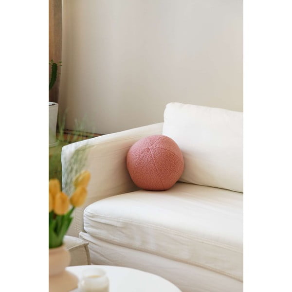 Iš boucle dekoratyvinė pagalvėlė ø 25 cm Top – Mioli Decor-image-3