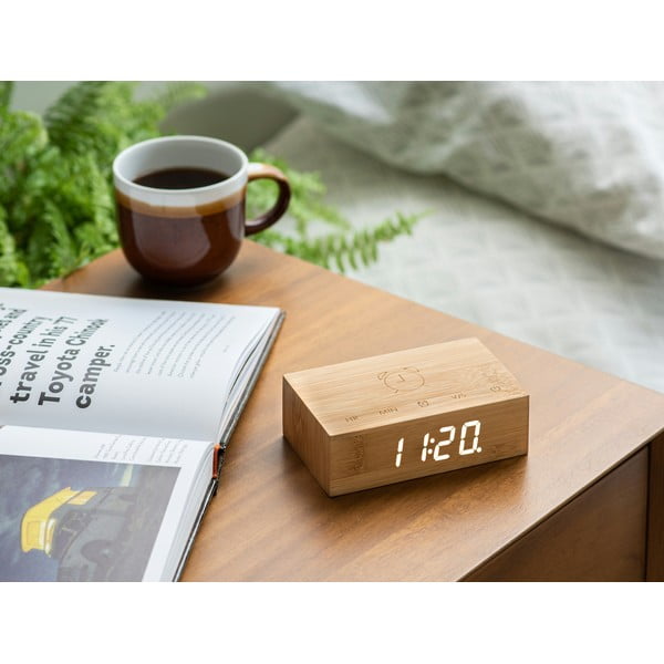 Skaitmeninis žadintuvas Flip Click – Gingko-image-1