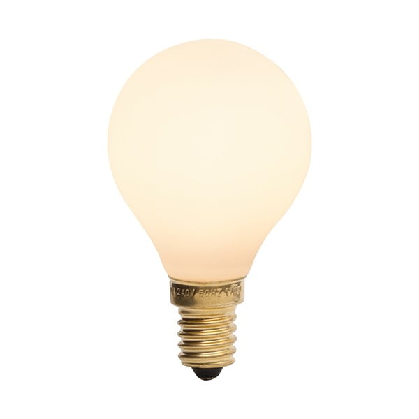 Šilta LED lemputė 3 W su pritemdymo funkcija E14, Porcelain I – tala